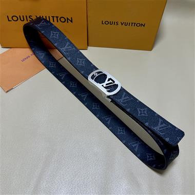 LOUIS VUITTON   2026新款時尚皮帶   3.5CM