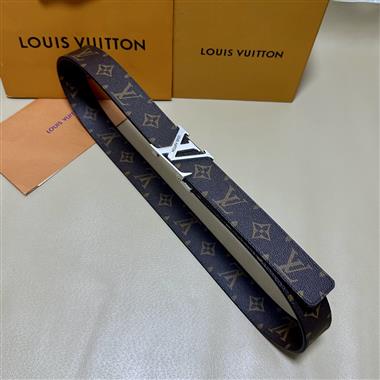 LOUIS VUITTON   2026新款時尚皮帶   3.5CM