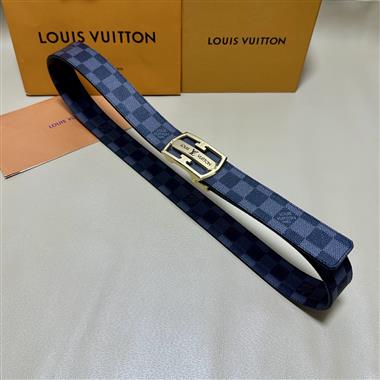LOUIS VUITTON   2026新款時尚皮帶   3.5CM