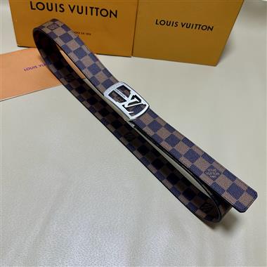 LOUIS VUITTON   2026新款時尚皮帶   3.5CM