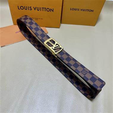 LOUIS VUITTON   2026新款時尚皮帶   3.5CM