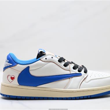 Nike Air Jordan 1 x Travis Scott AJ1倒勾 低幫文化籃球鞋