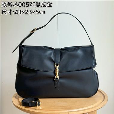 GUCCI  2026新款女生時尚包包   尺寸：43*23*5CM