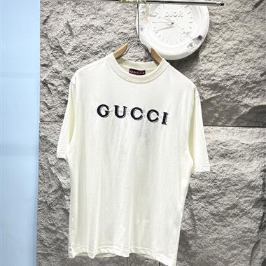 GUCCI   2026夏季新款短袖T恤  尺寸偏大
