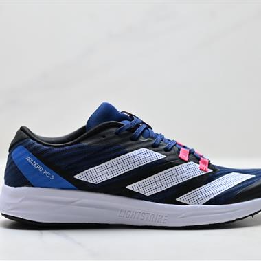 Adidas Adizero RC 5 舒適百搭 織物減震耐磨輕便低幫 訓練跑步鞋