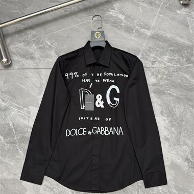 D&G   2026秋冬新款長袖襯衫