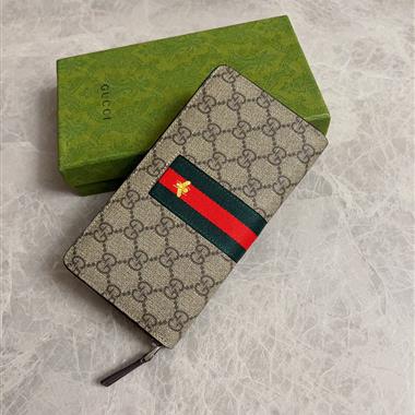 GUCCI   2026新款時尚皮夾錢包 尺寸：19x10x2.5CM