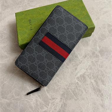 GUCCI   2026新款時尚皮夾錢包 尺寸：19x10x2.5CM