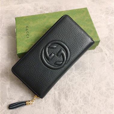 GUCCI   2026新款時尚皮夾錢包 尺寸：19.5-10-2.5CM