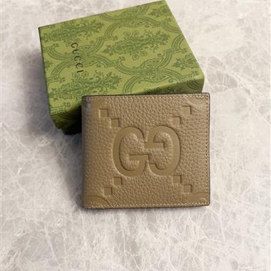 GUCCI   2026新款時尚皮夾錢包 尺寸：11*9CM