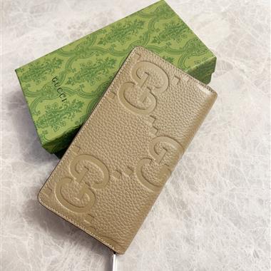 GUCCI   2026新款時尚皮夾錢包 尺寸：21x14x2.5CM