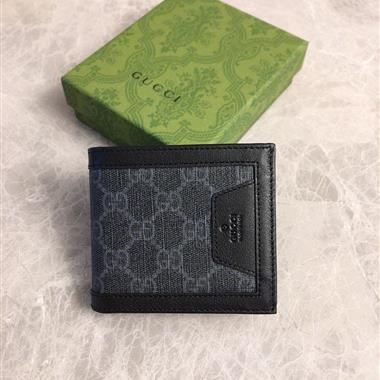 GUCCI   2026新款時尚皮夾錢包 尺寸：11*9CM