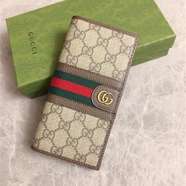 GUCCI   2026新款時尚皮夾錢包 尺寸：9*17.5CM
