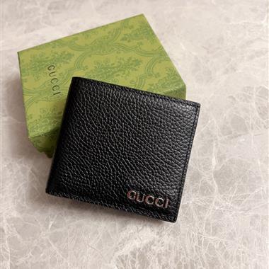 GUCCI   2026新款時尚皮夾錢包 尺寸：11*10CM