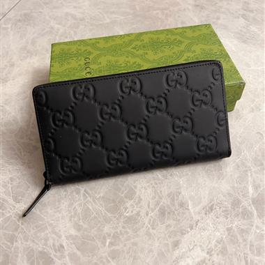GUCCI   2026新款時尚皮夾錢包 尺寸：19x10.5x2.5CM
