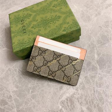 GUCCI   2026新款時尚皮夾錢包 尺寸：10*7CM