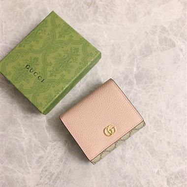 GUCCI   2026新款時尚皮夾錢包 尺寸：12x10x3CM