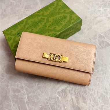 GUCCI   2026新款時尚皮夾錢包 尺寸：19*10*3M