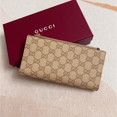 GUCCI   2026新款時尚皮夾錢包 尺寸：19*10CM