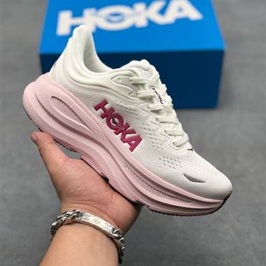 HOKA ONE ONE Bondi 9 耐磨 低幫 山地戶外跑步鞋