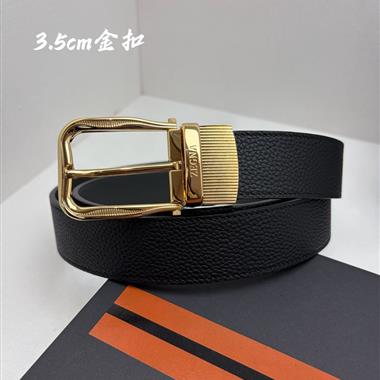 ZEGNA   2026新款時尚皮帶 3.5CM
