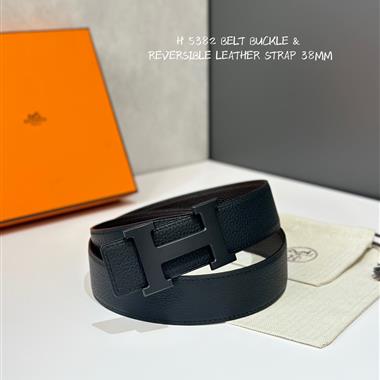 HERMES   2026新款時尚皮帶  3.8CM