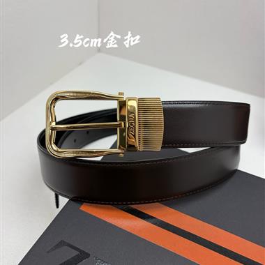 ZEGNA   2026新款時尚皮帶  3.5CM