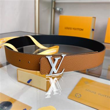 LOUIS VUITTON  2026新款時尚皮帶  4.0CM