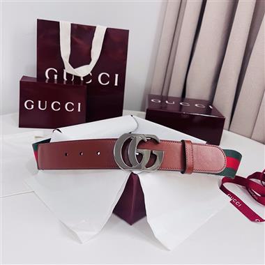 GUCCI   2026新款時尚皮帶  4.0CM