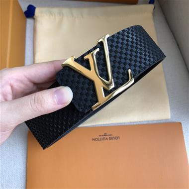 LOUIS VUITTON    2026新款時尚皮帶  4.0CM