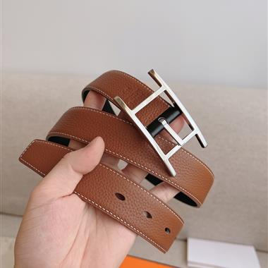HERMES   2026新款時尚皮帶  3.2CM