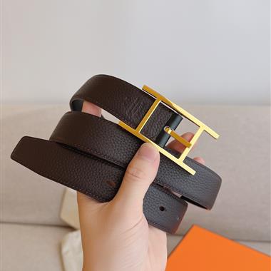 HERMES   2026新款時尚皮帶  3.2CM
