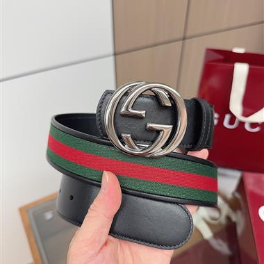 GUCCI    2026新款時尚皮帶  4.0CM