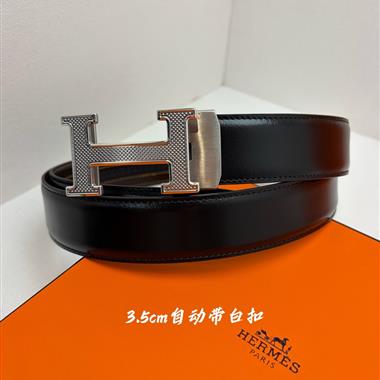 HERMES   2026新款時尚皮帶  3.5CM