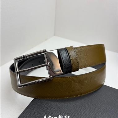 Montblanc   2026新款時尚皮帶  3.5CM