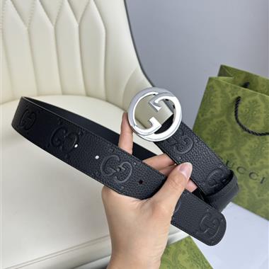 GUCCI   2026新款時尚皮帶  4.0CM