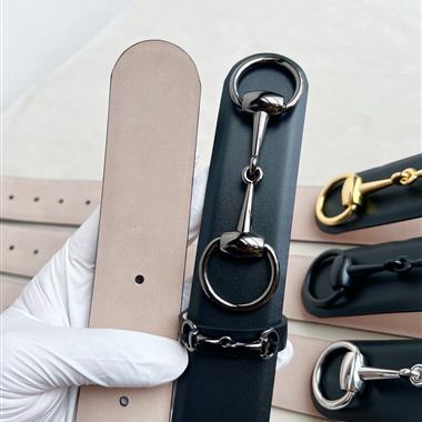 GUCCI   2026新款時尚皮帶  3.8CM