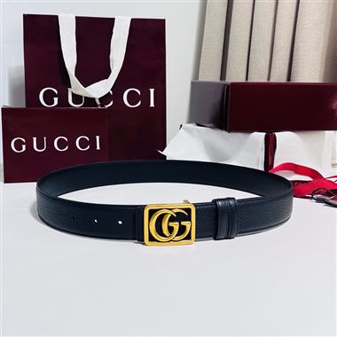 GUCCI   2026新款時尚皮帶  3.5CM