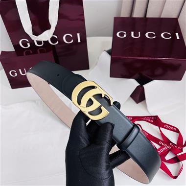 GUCCI   2026新款時尚皮帶  4.0CM