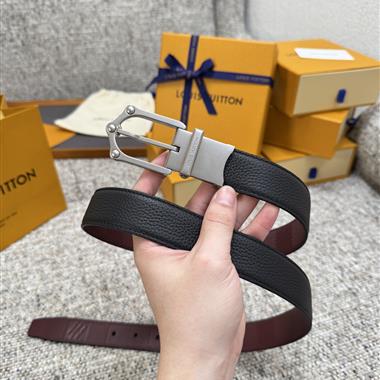 LOUIS VUITTON   2026新款時尚皮帶  3.0CM