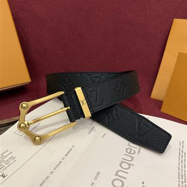 LOUIS VUITTON   2026新款時尚皮帶  3.5CM