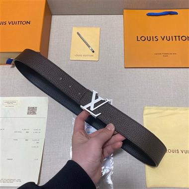 LOUIS VUITTON  2026新款時尚皮帶   3.8CM