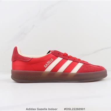 Adidas Gazelle Indoor 三葉草低幫休閒鞋
