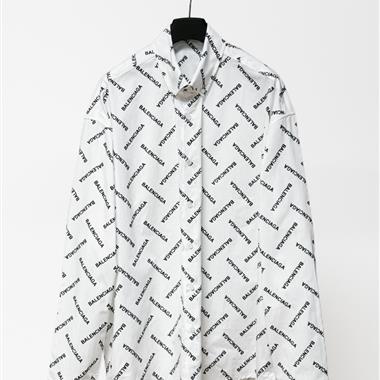Balenciaga   2026秋冬新款長袖襯衫  尺寸偏大
