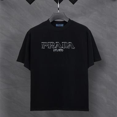 PRADA   2026夏季新款短袖T恤  尺寸偏大