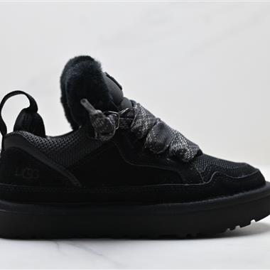 UGG LOWMEL 時尚氣質 簡約大氣 小衆 加絨保暖雪地靴