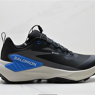 SALOMON  GENESIS 戶外運動 舒適防滑 耐磨輕便 低幫登山越野跑鞋