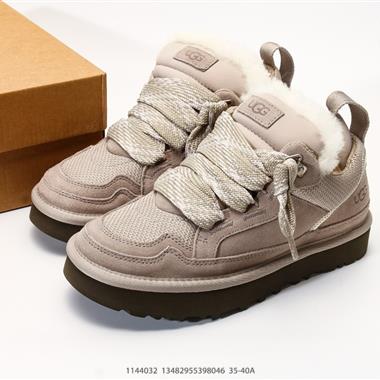 UGG LOWMEL 時尚氣質 簡約大氣 加絨保暖雪地靴