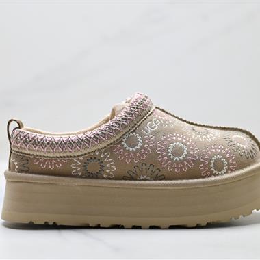 UGG TAZZ 舒適柔軟時尚 一腳蹬保暖雪地靴