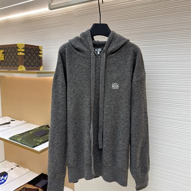 LOEWE   2026秋冬新款帽T大學T  尺寸偏大